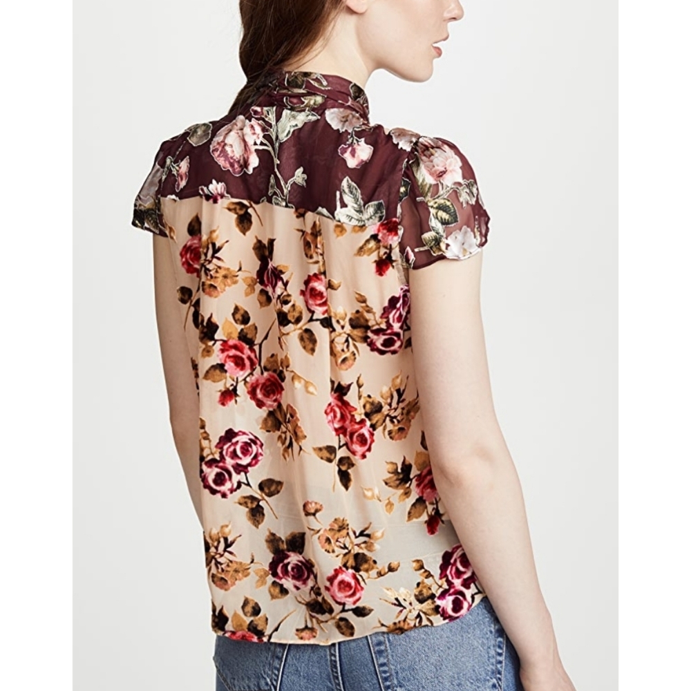 💥Last 1💥NWT ALICE + OLIVIA PUSSY BOW TOP - Picture 6 of 10